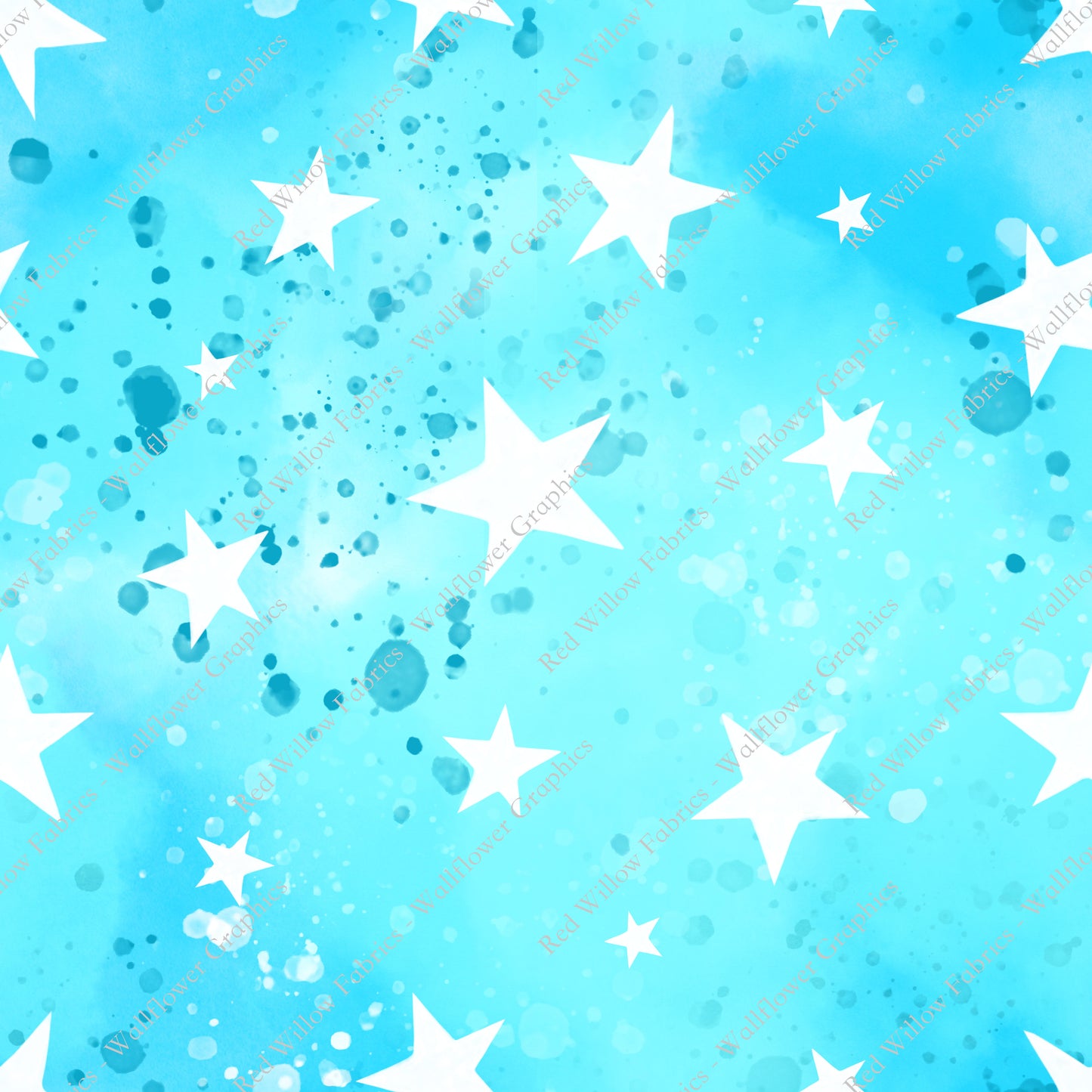 Wallflower Graphics- Watercolor Stars